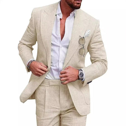 Men's Classic Tailored Suit for Formal Occasions