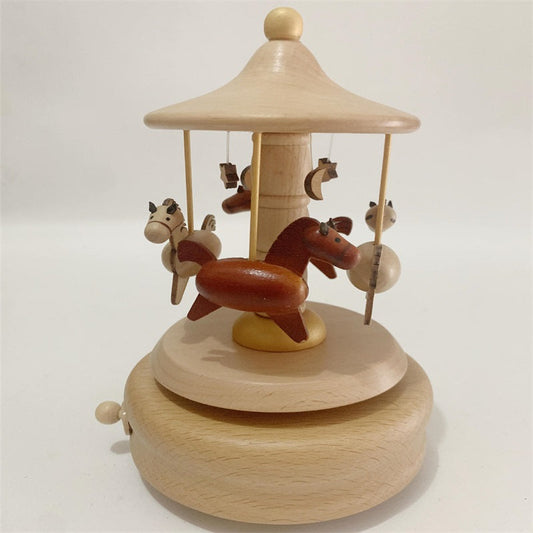 Unique Handcrafted Wood Musical Box - Fesara
