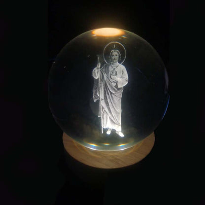 Shining Lunar Glass Orb