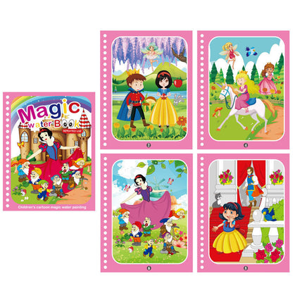 Colorful Kids Water Paint Activity Book