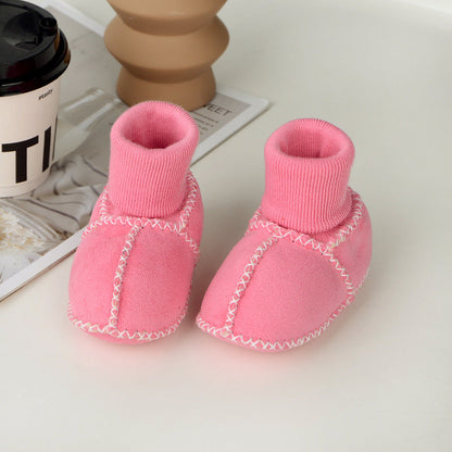 Cozy Infant Booties with Soft Fleece Lining - Fesara