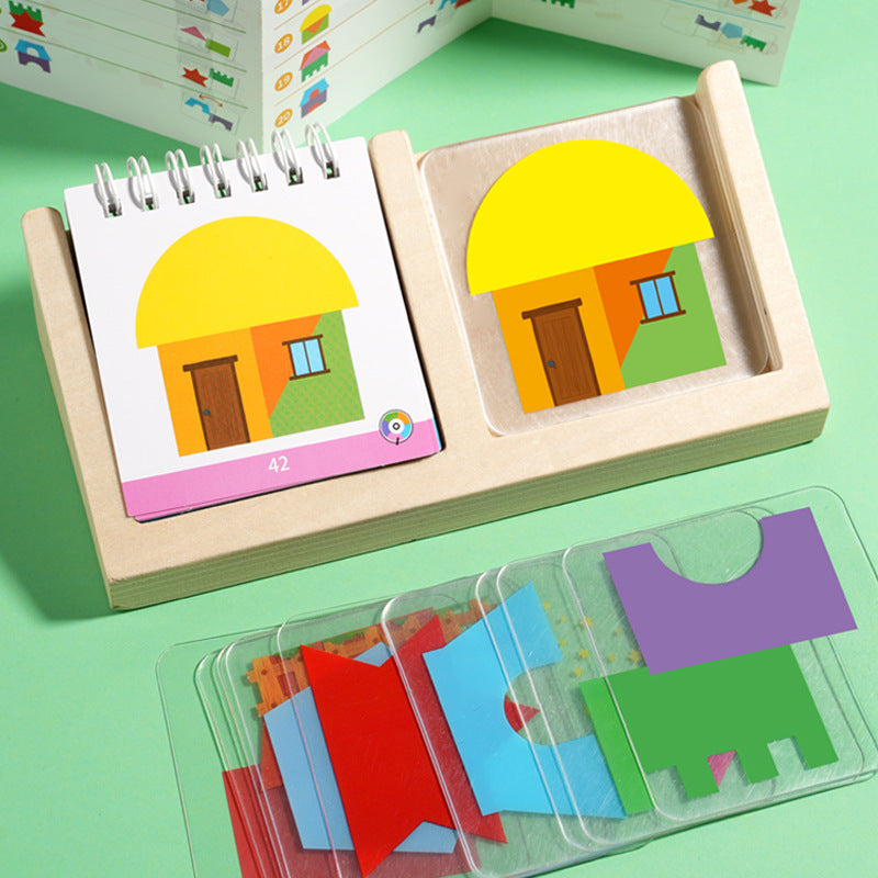 Colorful Shape Sorting Logic Puzzle Game