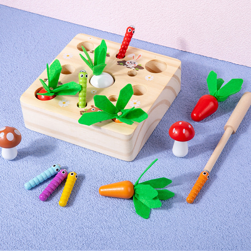 Educational Wooden Montessori Toy for Kids