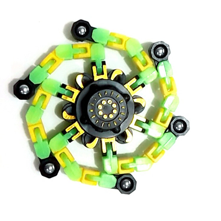 Fun LED Spinning Robot Toy for Children