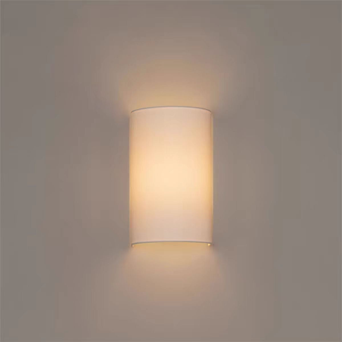 Textile Wall Light in Simple Zen Design