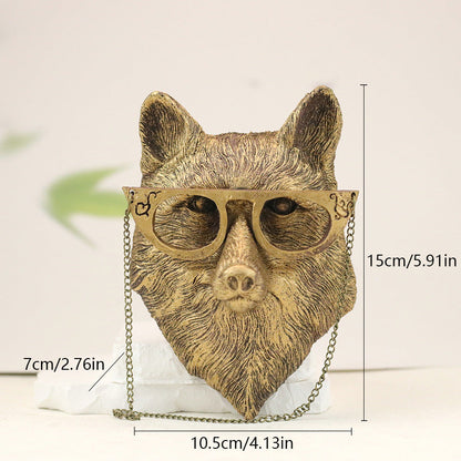 Wildlife Animal Head Wall Art Decor