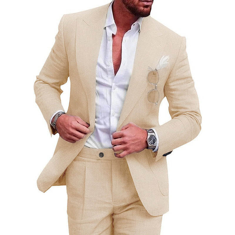 Men's Classic Tailored Suit for Formal Occasions