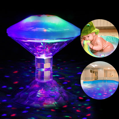 Colorful Solar Powered Pool Float Light Decoration