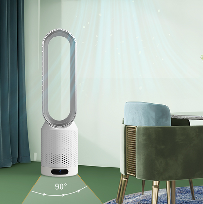 Compact Air Cleaner with UV and 3-Speed Fan