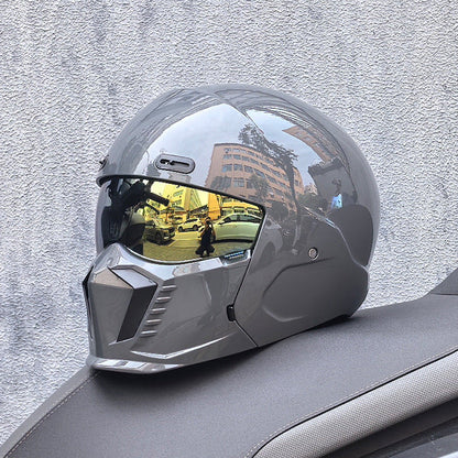 Classic Biker Motorcycle Helmet