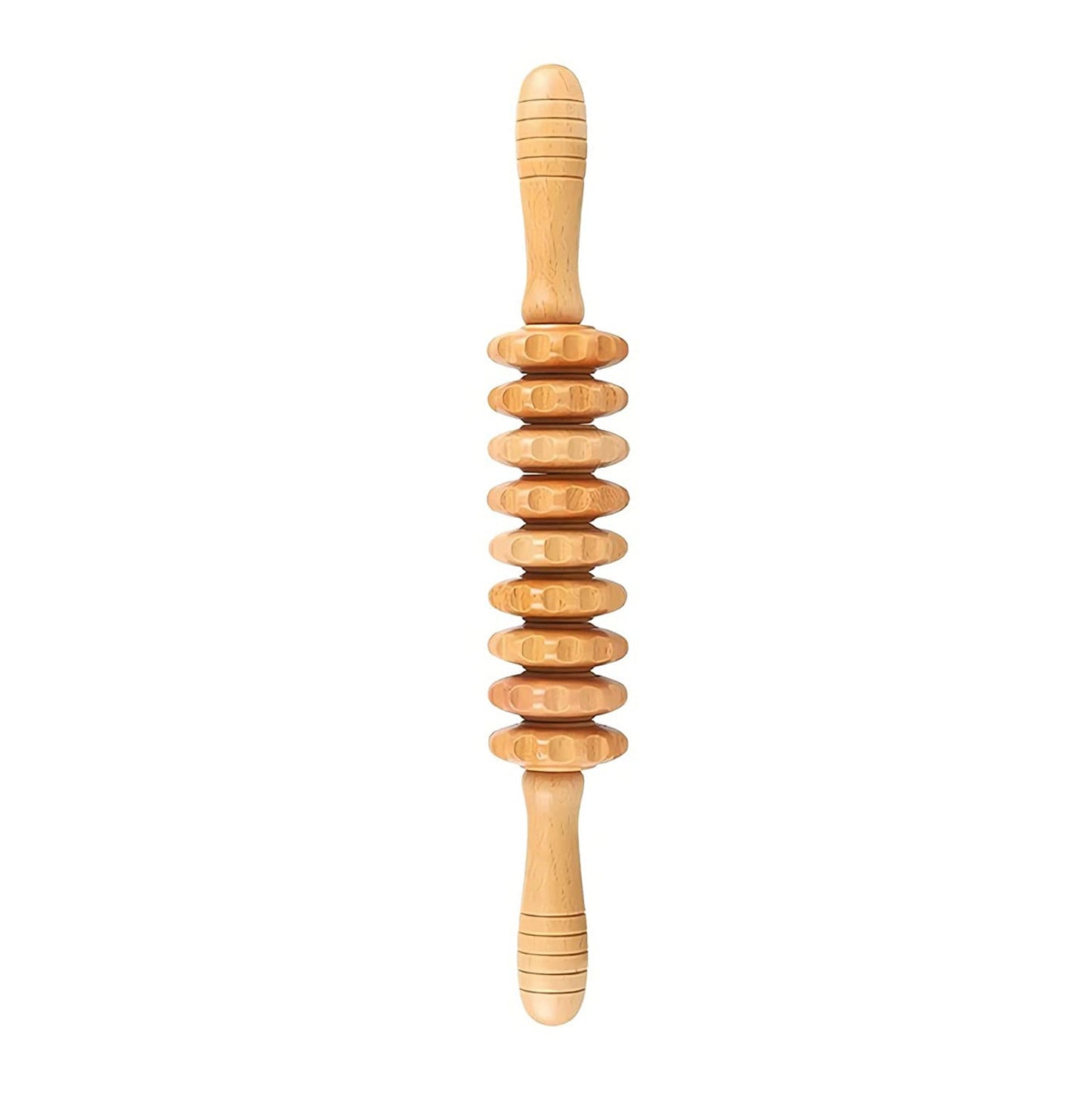 Pro Massage Wooden Roller Kit for Body Relaxation