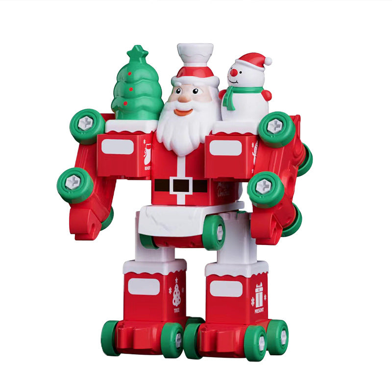 Interactive Christmas Train and Robot Set