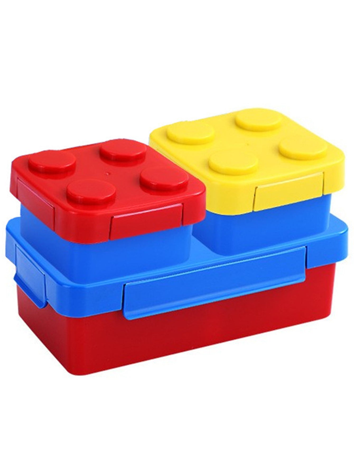 Fun Colorful Kids Brick Lunch Box