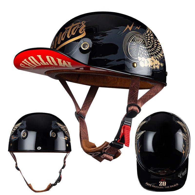 Tough Motorcycle Bike Helmet Cap