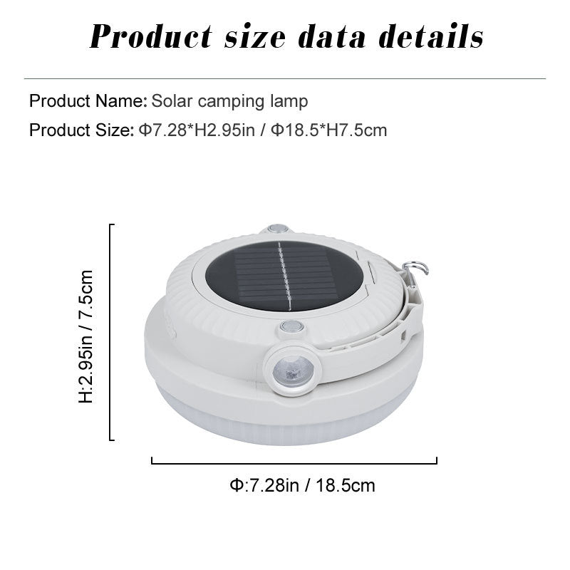 Portable Outdoor Solar Powered Lantern Light