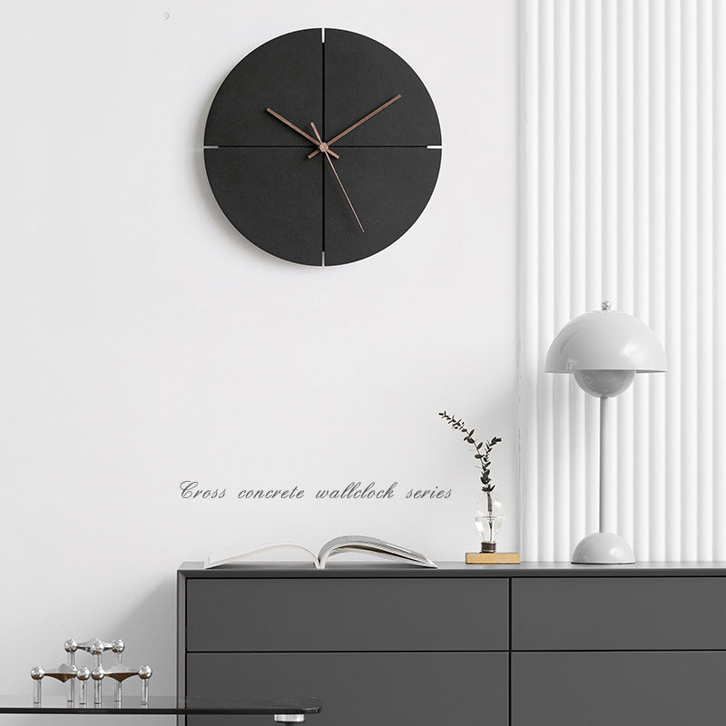 Simple Quiet Large Wall Clock for Home Decor