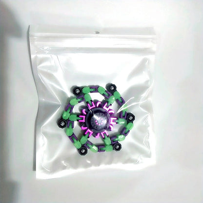 Fun LED Spinning Robot Toy for Children