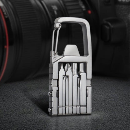 Practical Mini Stainless Steel Keychain Clip