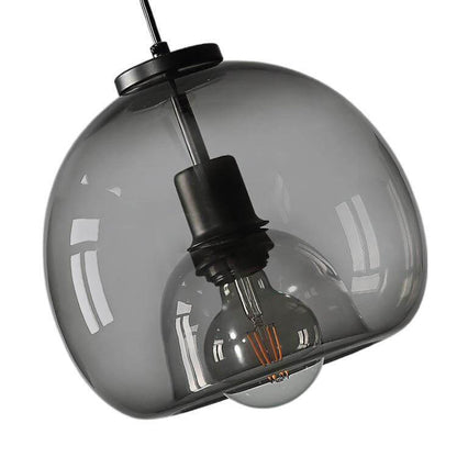 Simple Clear Glass Pendant Light Fixture