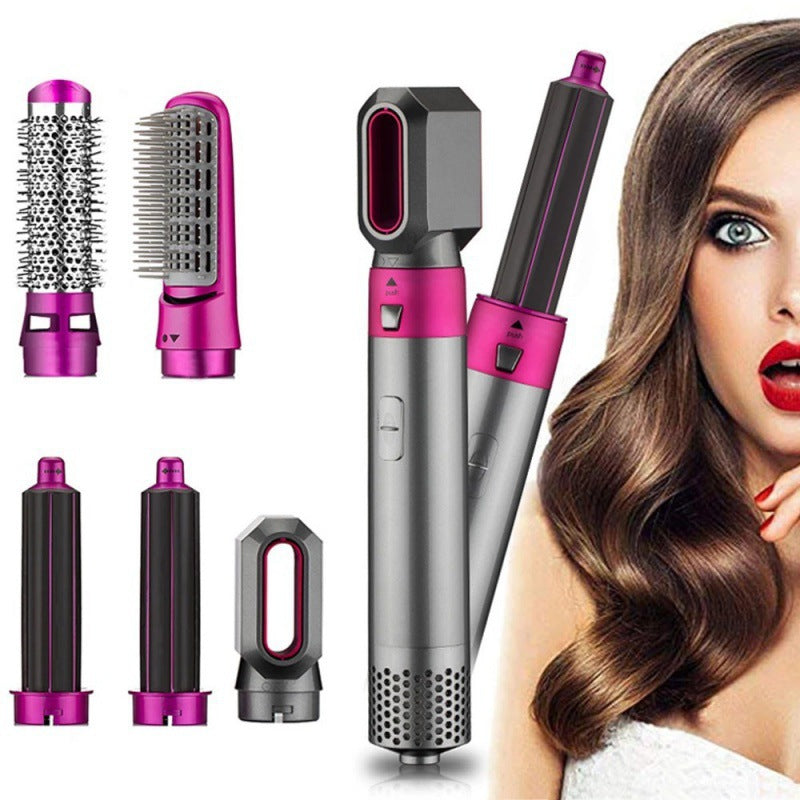 Multipurpose 5-in-1 Hair Curler Set - Fesara