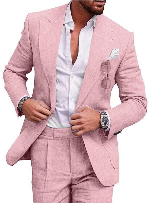 Men's Classic Tailored Suit for Formal Occasions