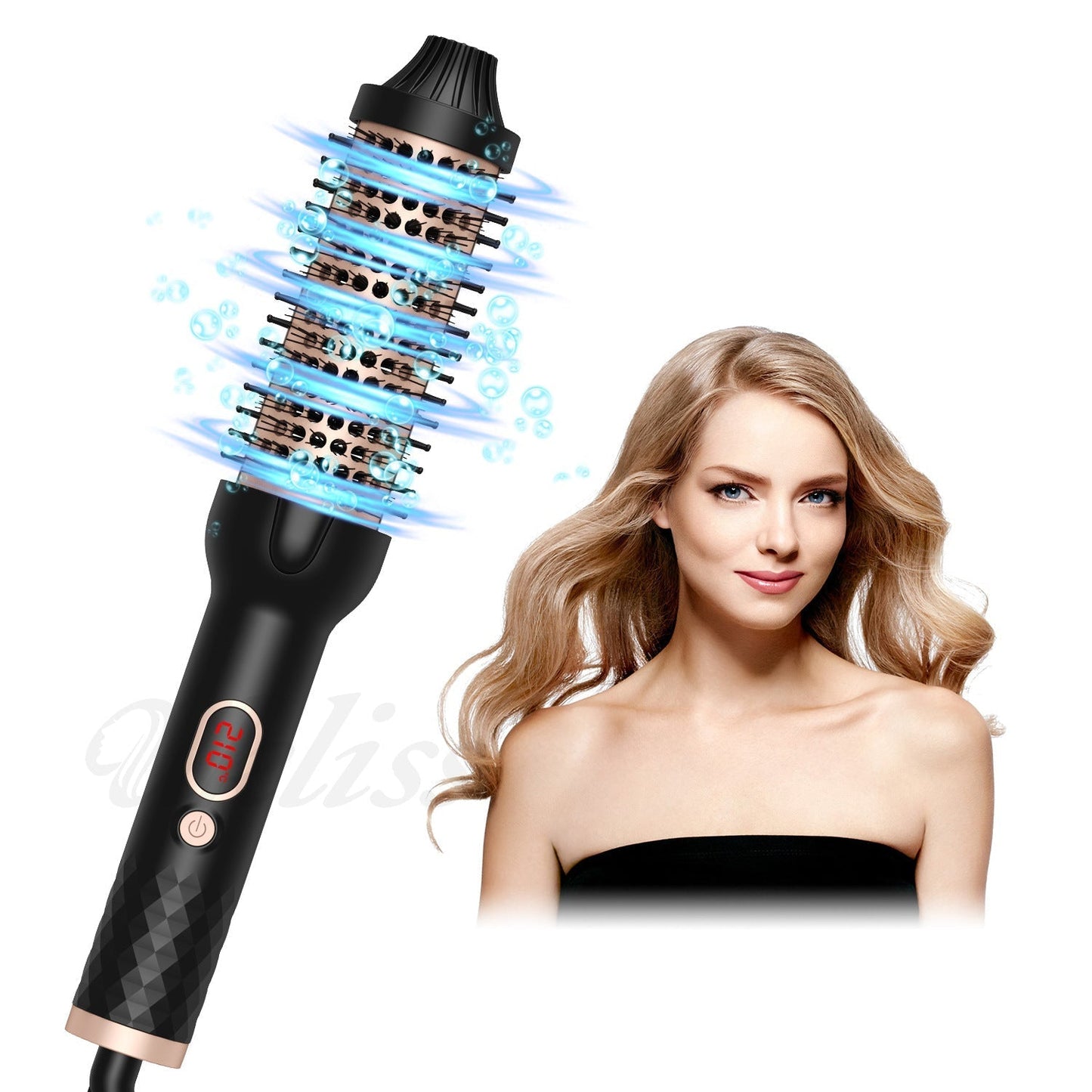 Fesara | Ionic Thermal Hair Brush 1.5 Inch Ceramic