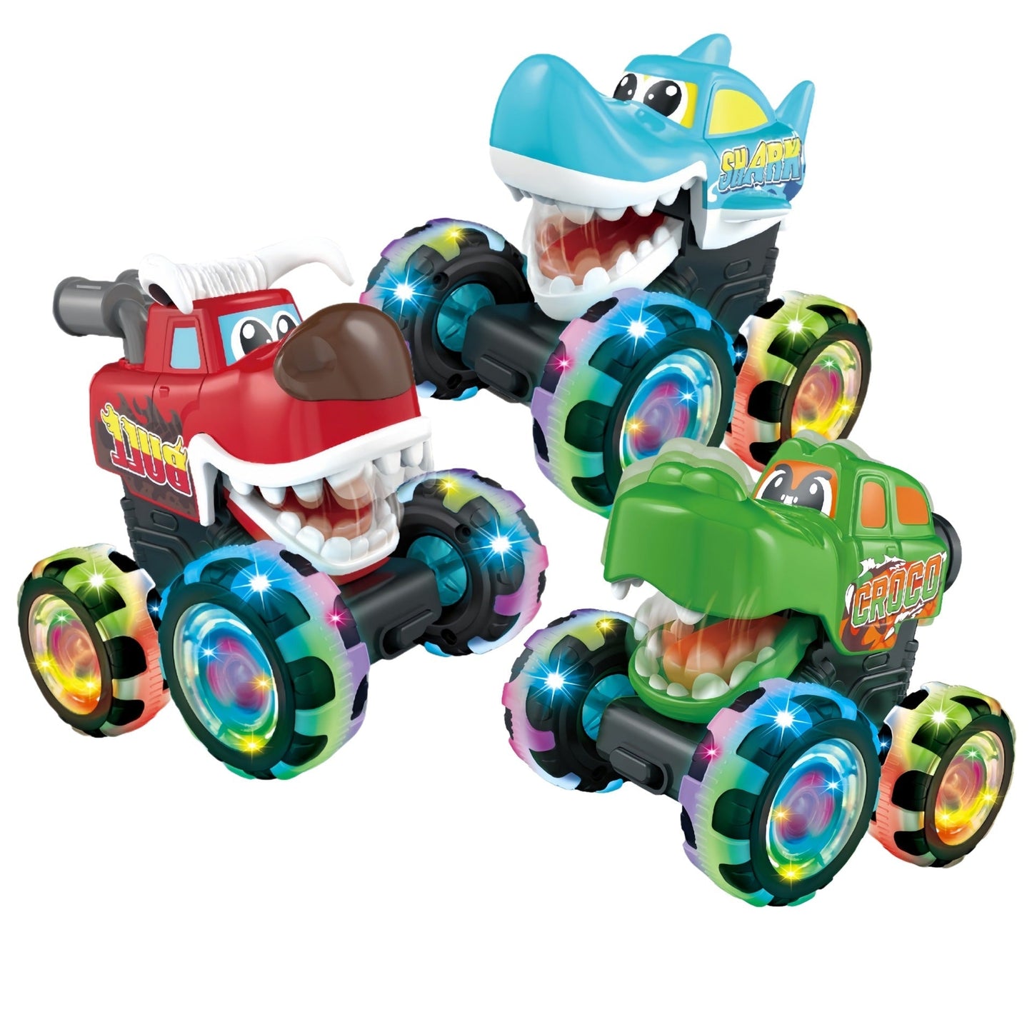 Bright Remote Control Monster Trucks
