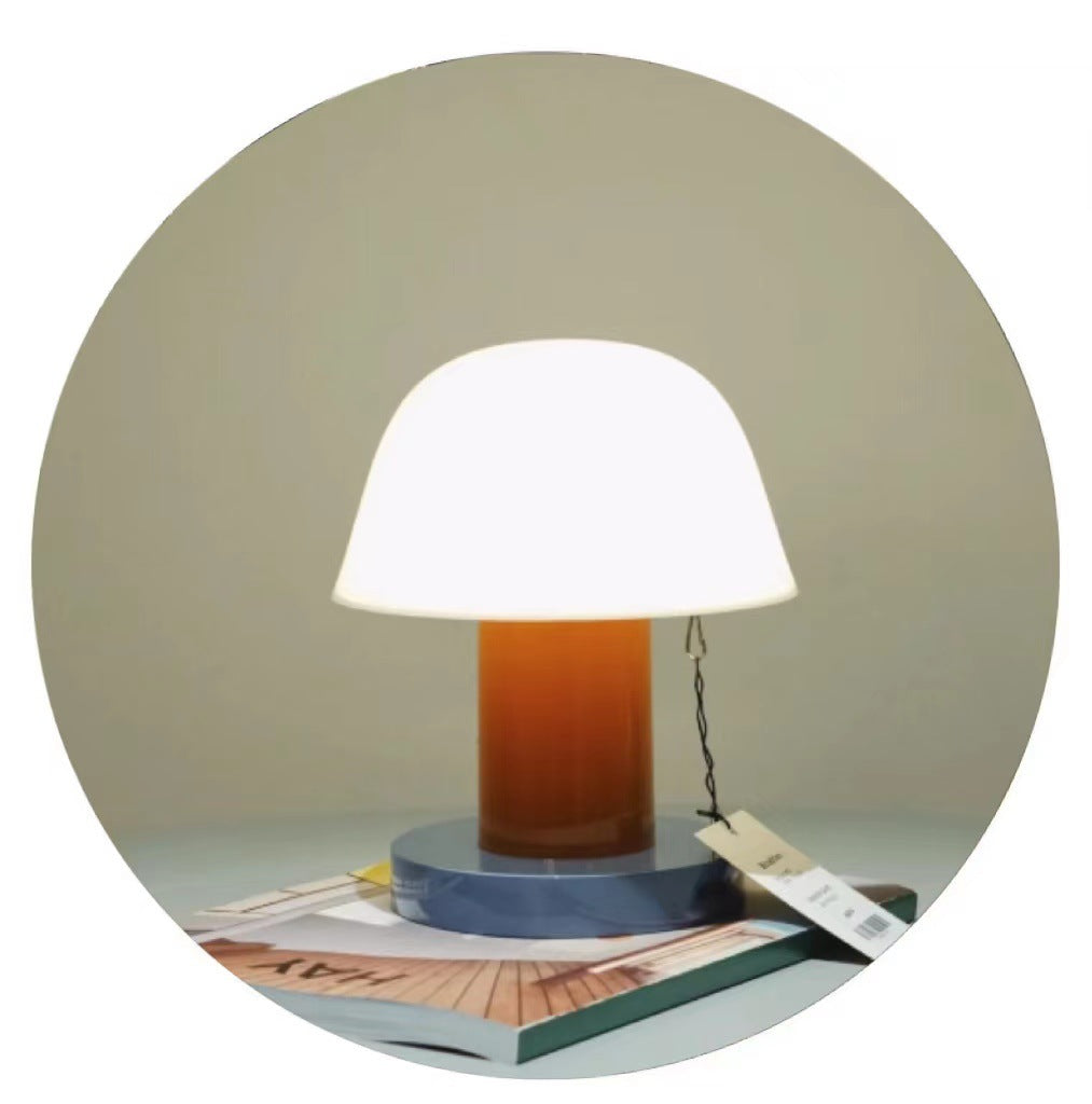 Compact Mushroom Shaped Desk Lamp