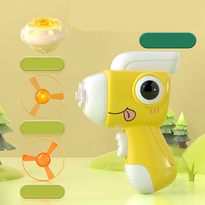 Fun Dino Spin Top And Flying Disc Set