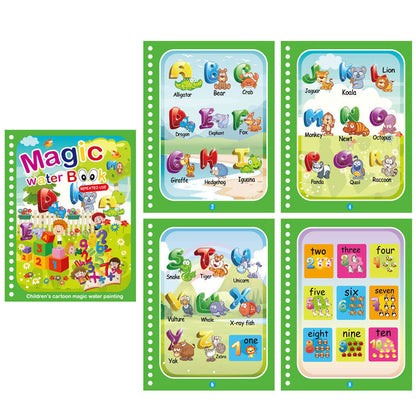 Colorful Kids Water Paint Activity Book