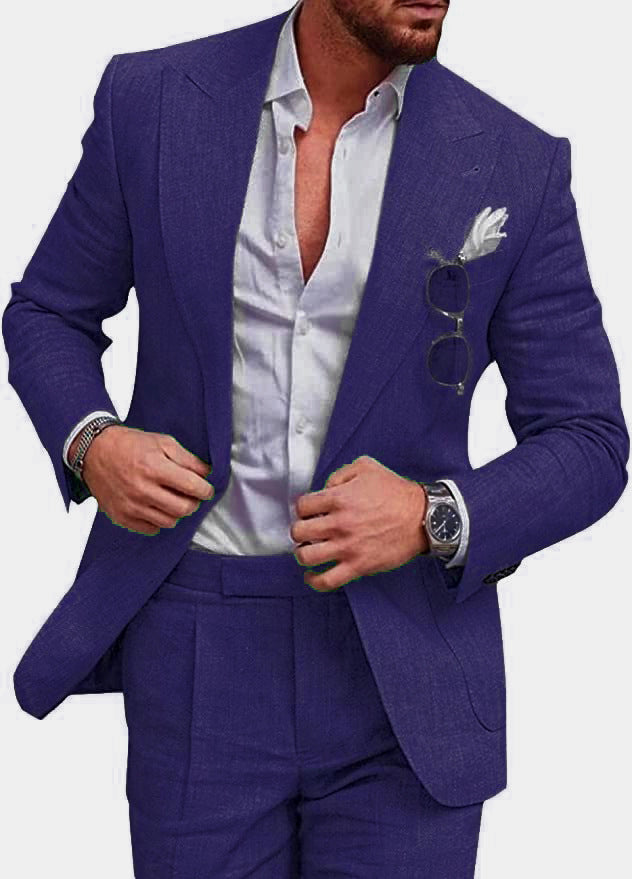 Men's Classic Tailored Suit for Formal Occasions