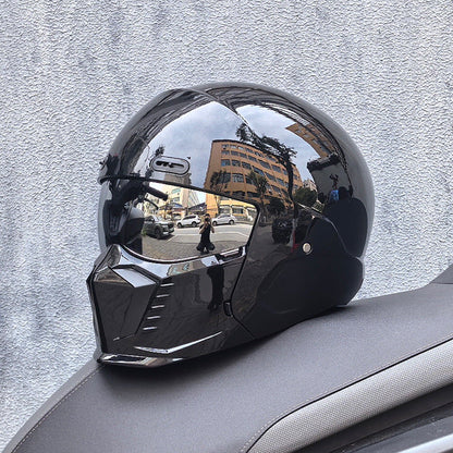Classic Biker Motorcycle Helmet