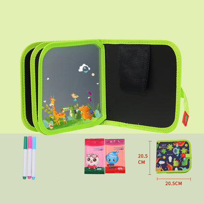 Fun Interactive Travel Coloring Book for Children