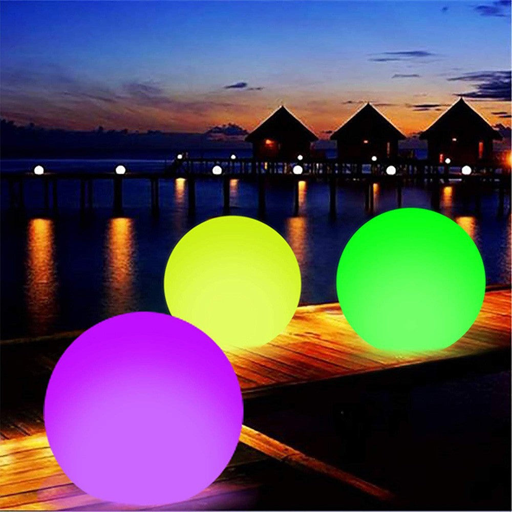 Colorful LED Beach Ball with Remote Control - Fesara