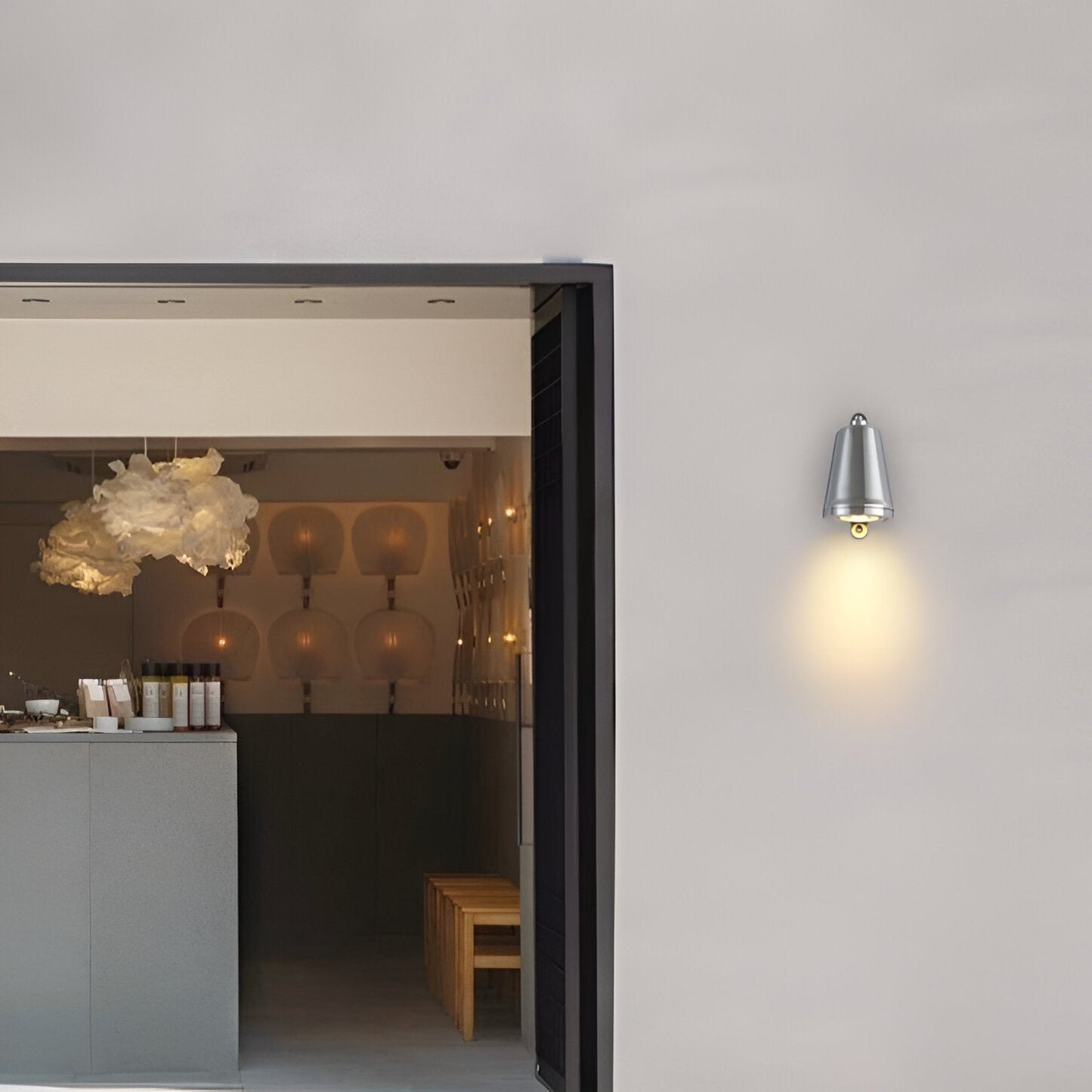 Sleek Modern Outdoor LED Wall Light