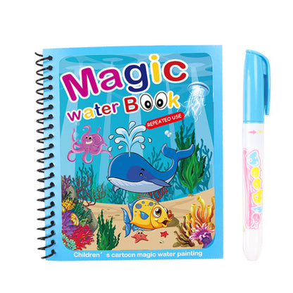 Colorful Kids Water Paint Activity Book