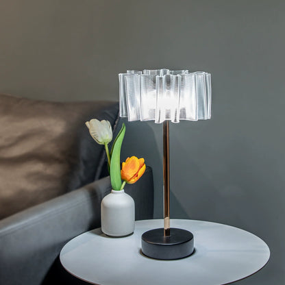 Folded Metal Portable Desk Lamp