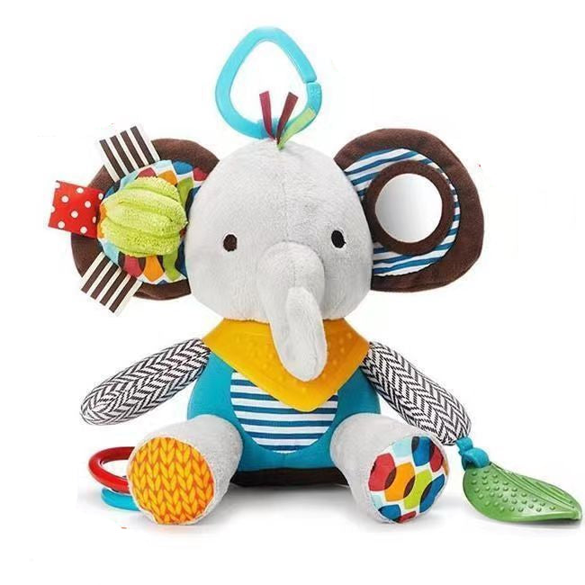 Soft Baby Teething Toy with Rattle and Silicone Chew - Fesara