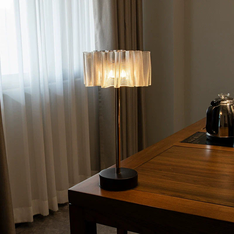 Folded Metal Portable Desk Lamp