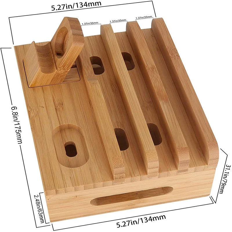 Eco Friendly USB Charger Dock with 5 Port Hub