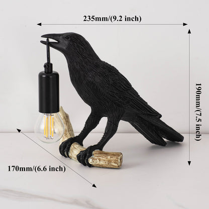 Compact Bird themed Desk Table Lamp for Bedroom