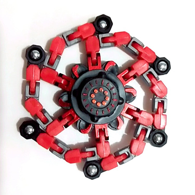 Fun LED Spinning Robot Toy for Children