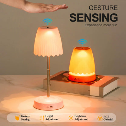 Smart LED Bedside Charging Lamp