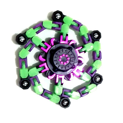 Fun LED Spinning Robot Toy for Children