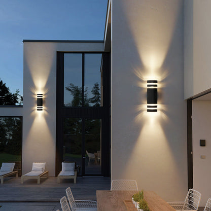 Dual Layer Adjustable Wall Light Fixture