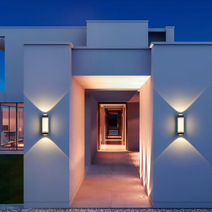 Simple Modern Outdoor LED Wall Sconce Light