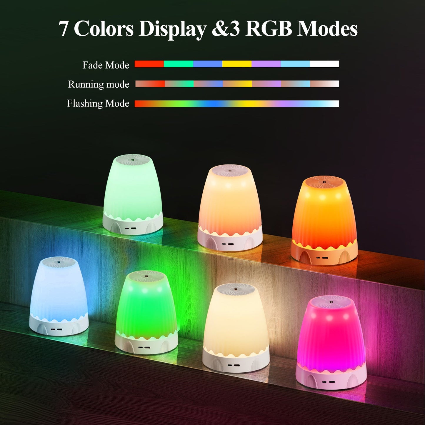 Smart LED Bedside Charging Lamp