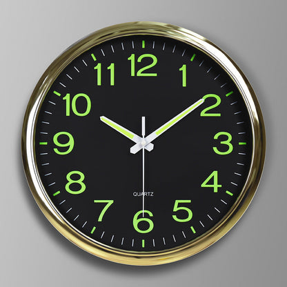 Quiet LED Wall Clock 12 Inch