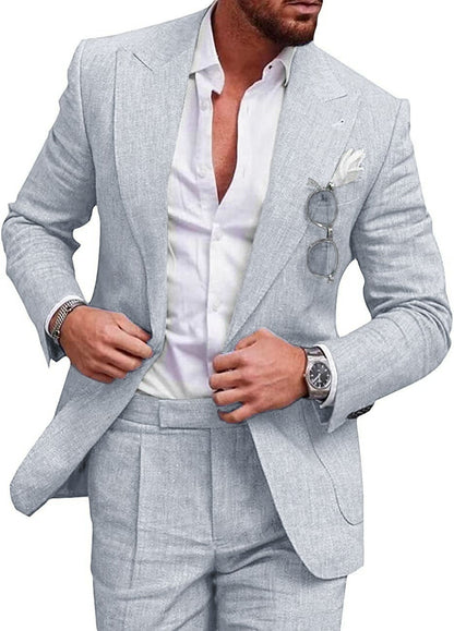 Men's Classic Tailored Suit for Formal Occasions