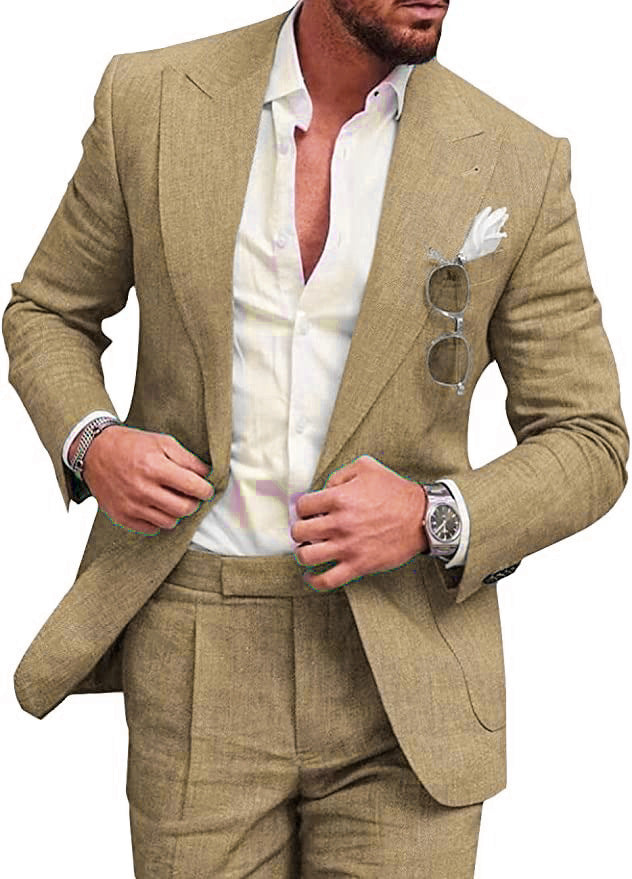 Men's Classic Tailored Suit for Formal Occasions